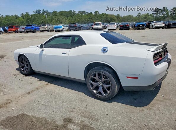 2C3CDZAG1JH331334 2018 DODGE CHALLENGER White უკანა მარცხენა
