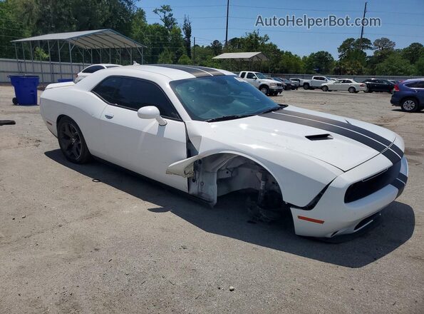 2C3CDZAG1JH331334 2018 DODGE CHALLENGER White წინა მარჯვენა