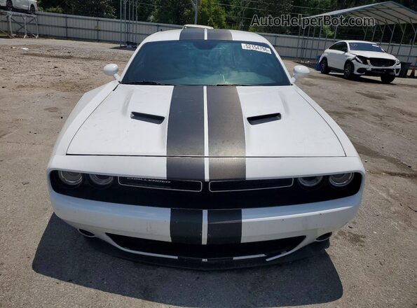 2C3CDZAG1JH331334 2018 DODGE CHALLENGER White წინა ხედი
