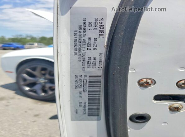 2C3CDZAG1JH331334 2018 DODGE CHALLENGER White ძრავის განყოფილების ხედი