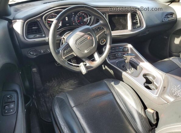 2C3CDZAG1KH621459 2019 DODGE CHALLENGER Gray წინა პანელის ხედი
