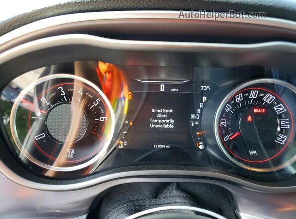 2C3CDZAG1KH621459 2019 DODGE CHALLENGER Gray ხელსაწყოთა პანელის ხედი