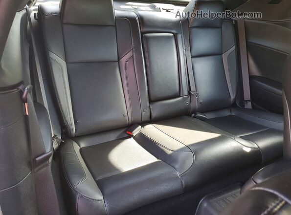 2C3CDZAG1KH621459 2019 DODGE CHALLENGER Gray უკანა სავარძლების ხედი