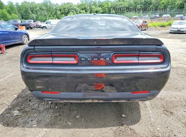 2C3CDZAG1KH632395 2019 DODGE CHALLENGER Black Widok z tyłu