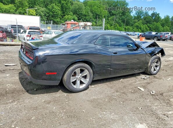 2C3CDZAG1KH632395 2019 DODGE CHALLENGER Black Tył prawy