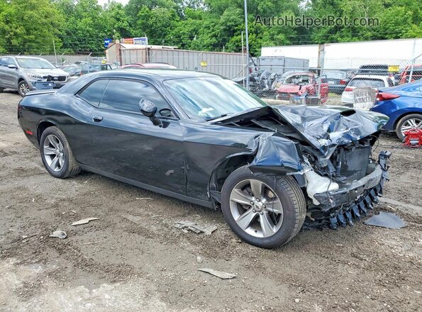 2C3CDZAG1KH632395 2019 DODGE CHALLENGER Black Przód prawy