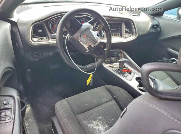 2C3CDZAG1KH632395 2019 DODGE CHALLENGER Black Widok deski rozdzielczej