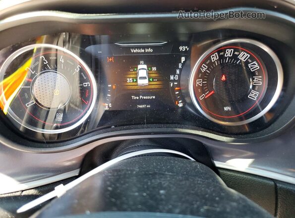 2C3CDZAG1KH750849 2019 DODGE CHALLENGER Gray ხელსაწყოთა პანელის ხედი