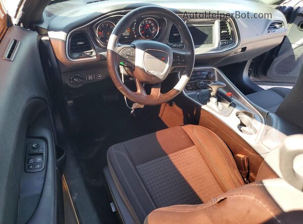 2C3CDZAG1KH750849 2019 DODGE CHALLENGER Gray წინა პანელის ხედი