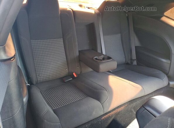 2C3CDZAG1KH750849 2019 DODGE CHALLENGER Gray უკანა სავარძლების ხედი