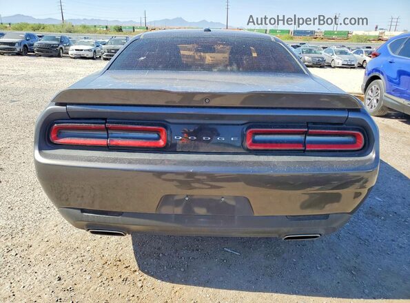 2C3CDZAG1KH750849 2019 DODGE CHALLENGER Gray უკანა ხედი
