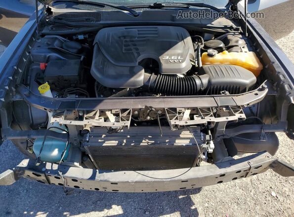 2C3CDZAG1KH750849 2019 DODGE CHALLENGER Gray უკანა სალონის ხედი