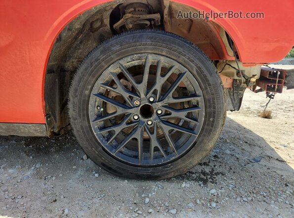 2C3CDZAG1LH231513 2020 DODGE CHALLENGER Orange Widok naklejki z numerem VIN
