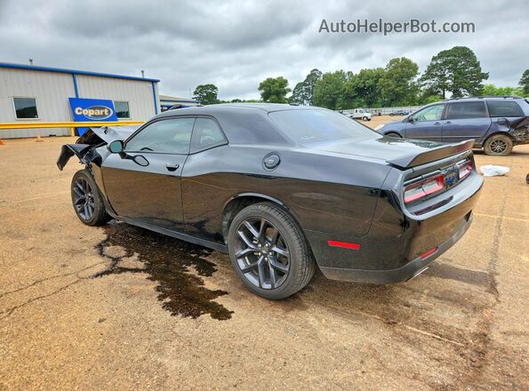 2C3CDZAG1MH676318 2021 DODGE CHALLENGER Black Задня ліва чверть