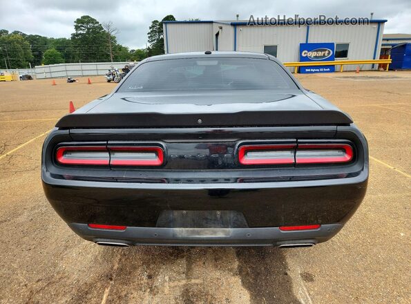 2C3CDZAG1MH676318 2021 DODGE CHALLENGER Black Вид ззаду