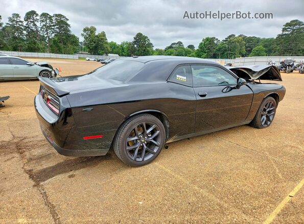 2C3CDZAG1MH676318 2021 DODGE CHALLENGER Black Задня права чверть