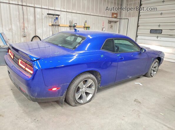 2C3CDZAG1NH179125 2022 DODGE CHALLENGER Blue Tył prawy