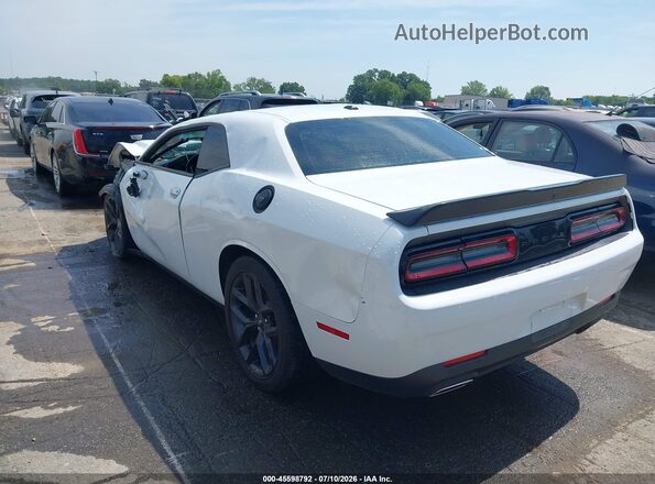 2C3CDZAG1NH233491 2022 DODGE CHALLENGER White Задня ліва чверть