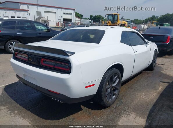 2C3CDZAG1NH233491 2022 DODGE CHALLENGER White Задня права чверть