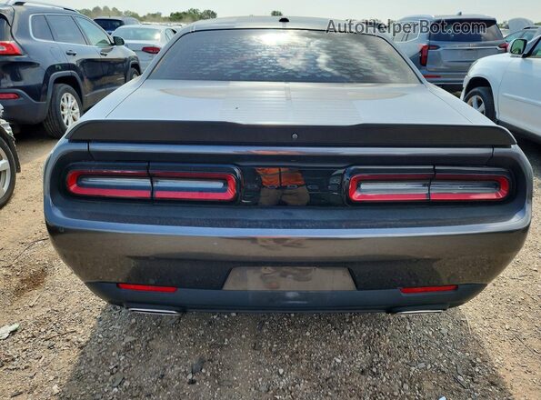 2C3CDZAG1PH571024 2023 DODGE CHALLENGER Gray უკანა ხედი