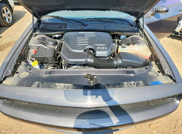 2C3CDZAG1PH571024 2023 DODGE CHALLENGER Gray უკანა სალონის ხედი
