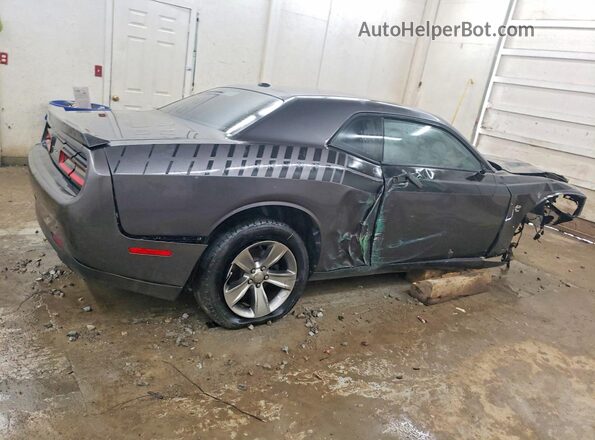 2C3CDZAG2GH130972 2016 DODGE CHALLENGER Gray Rear right