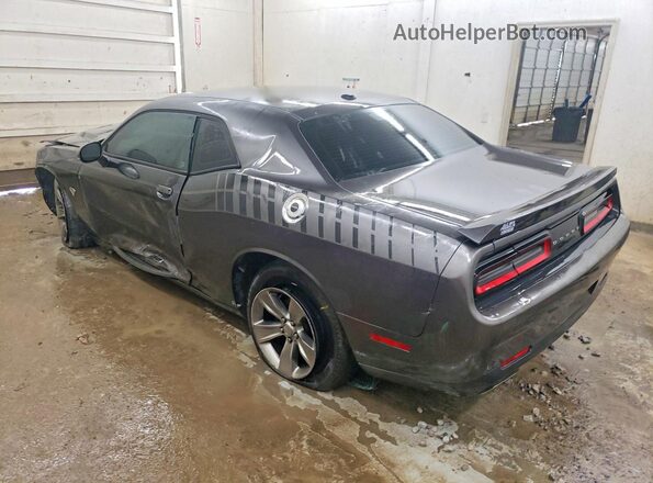 2C3CDZAG2GH130972 2016 DODGE CHALLENGER Gray Rear left
