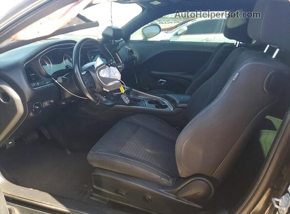 2C3CDZAG2GH153071 2016 DODGE CHALLENGER Черный Вид салона спереди