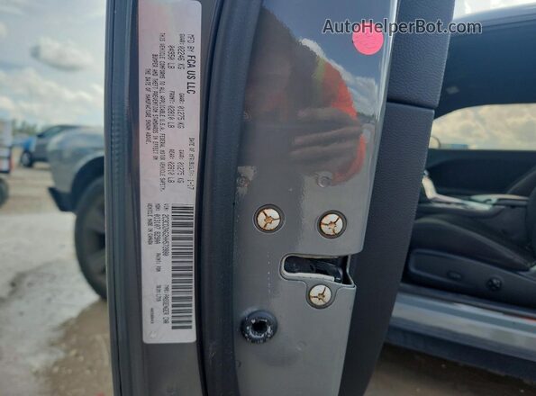 2C3CDZAG2HH572880 2017 DODGE CHALLENGER Gray VIN կոդի պիտակի տեսք