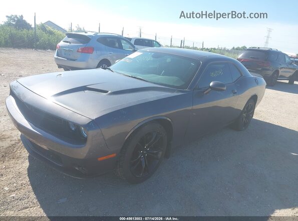 2C3CDZAG2JH322237 2018 DODGE CHALLENGER Gray Front left