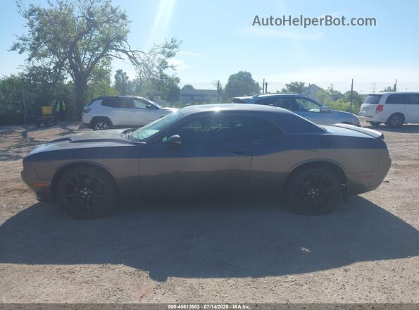 2C3CDZAG2JH322237 2018 DODGE CHALLENGER Gray Rear interior view