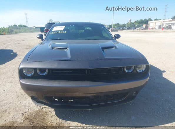 2C3CDZAG2JH322237 2018 DODGE CHALLENGER Gray Dashboard view