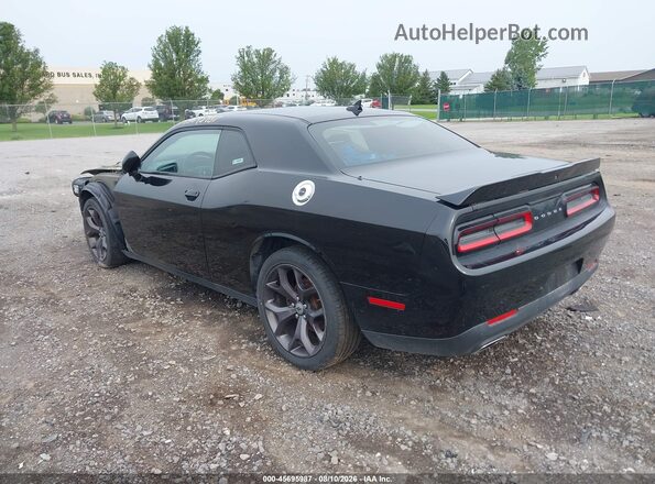 2C3CDZAG2KH619977 2019 DODGE CHALLENGER Black Tył lewy