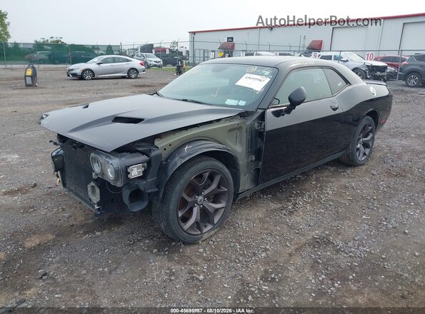 2C3CDZAG2KH619977 2019 DODGE CHALLENGER Black Przód lewy