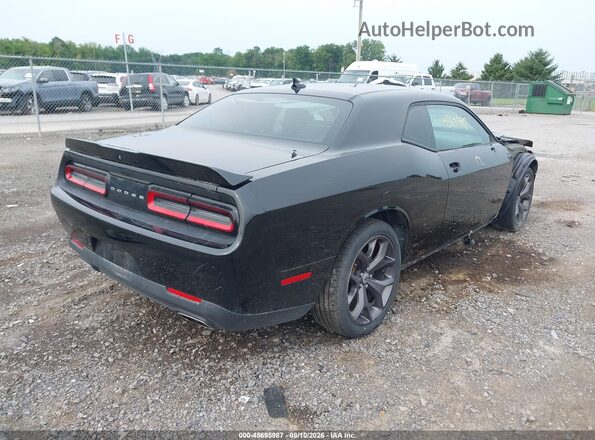 2C3CDZAG2KH619977 2019 DODGE CHALLENGER Black Tył prawy