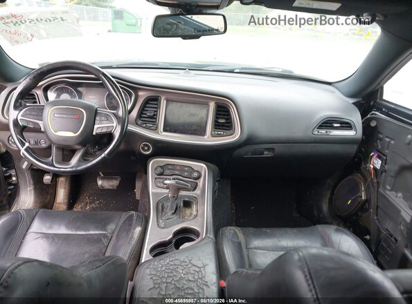 2C3CDZAG2KH619977 2019 DODGE CHALLENGER Black Widok wnętrza z przodu