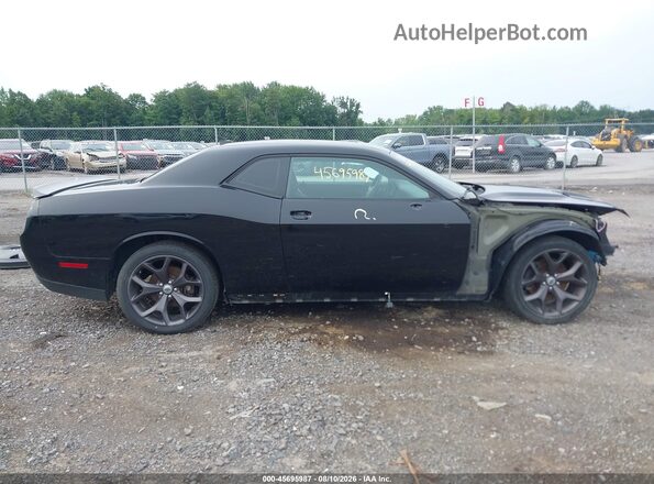 2C3CDZAG2KH619977 2019 DODGE CHALLENGER Black Widok wnętrza z tyłu
