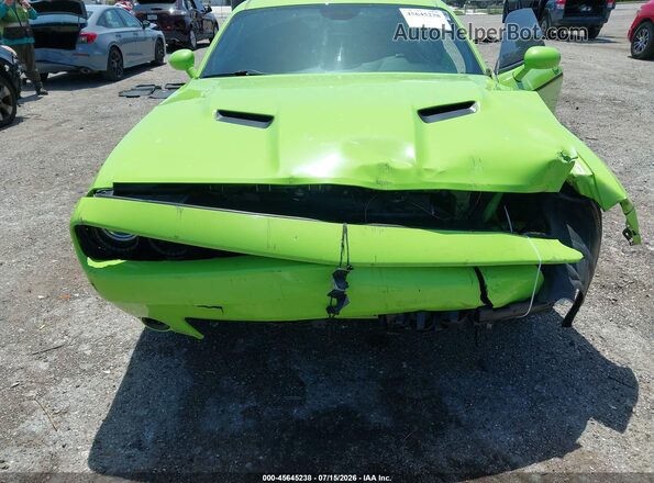 2C3CDZAG2KH629750 2019 DODGE CHALLENGER Green Вид спереду