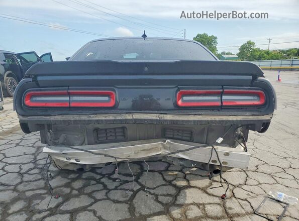 2C3CDZAG2MH586935 2021 DODGE CHALLENGER Black Widok z tyłu