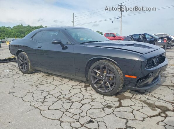 2C3CDZAG2MH586935 2021 DODGE CHALLENGER Black Przód prawy