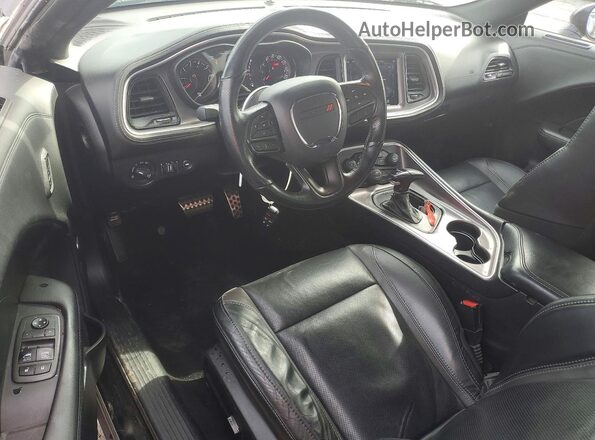 2C3CDZAG2MH586935 2021 DODGE CHALLENGER Black Widok deski rozdzielczej