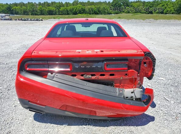 2C3CDZAG2NH261154 2022 DODGE CHALLENGER Red Հետևի տեսք