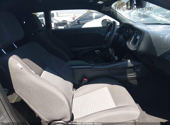 2C3CDZAG2PH573977 2023 DODGE CHALLENGER Silver Front interior view