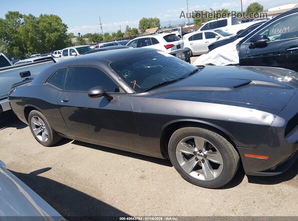 2C3CDZAG2PH573977 2023 DODGE CHALLENGER Silver Rear interior view