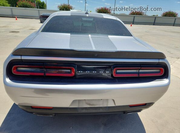 2C3CDZAG3HH501977 2017 DODGE CHALLENGER Silver Rear view