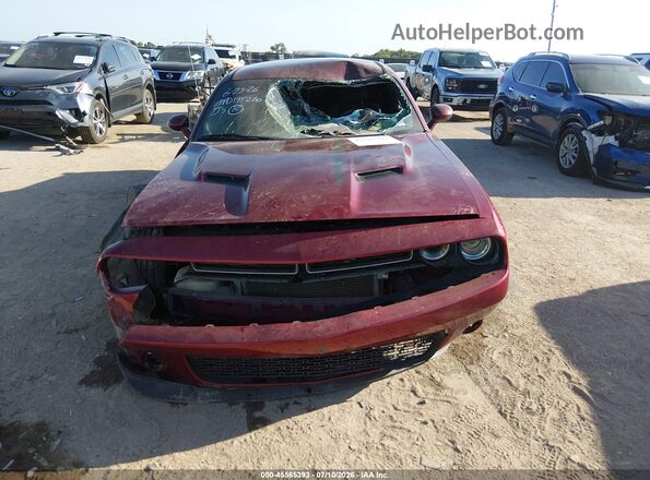 2C3CDZAG3HH598131 2017 DODGE CHALLENGER Maroon Вид спереду