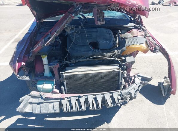 2C3CDZAG3JH241831 2018 DODGE CHALLENGER Red უკანა ხედი