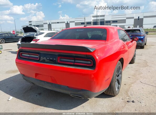 2C3CDZAG3KH530175 2019 DODGE CHALLENGER Orange Задня права чверть