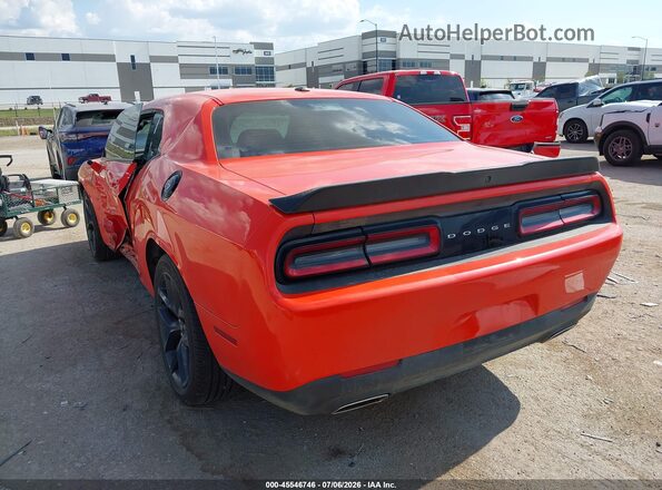 2C3CDZAG3KH530175 2019 DODGE CHALLENGER Orange Задня ліва чверть