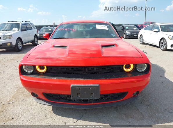 2C3CDZAG3KH530175 2019 DODGE CHALLENGER Orange Вид задньої частини салону